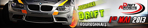 Drift Artists organise une sortie circuit du Bourbonnais le 1er mai 2013